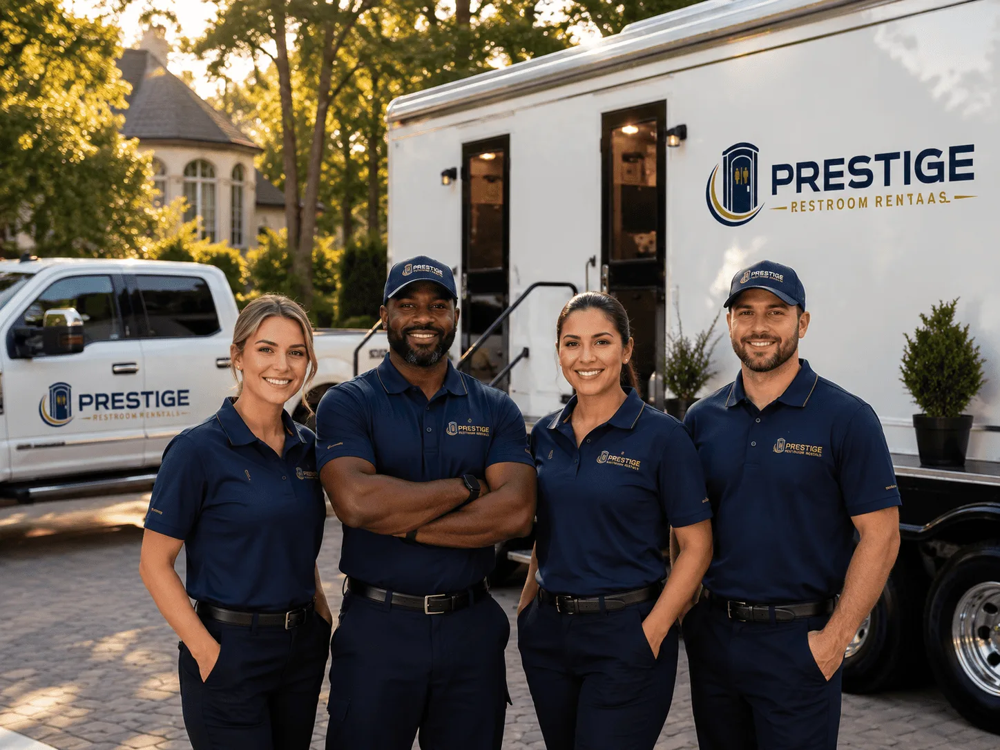 Trusted Luxury Portable Restrooms company in Omro, WI